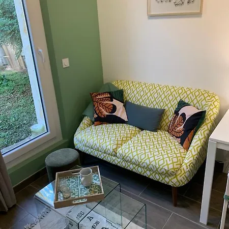 Le Vert D'eau, Maisonnette Avec Jardin - Centre Apartament Libourne